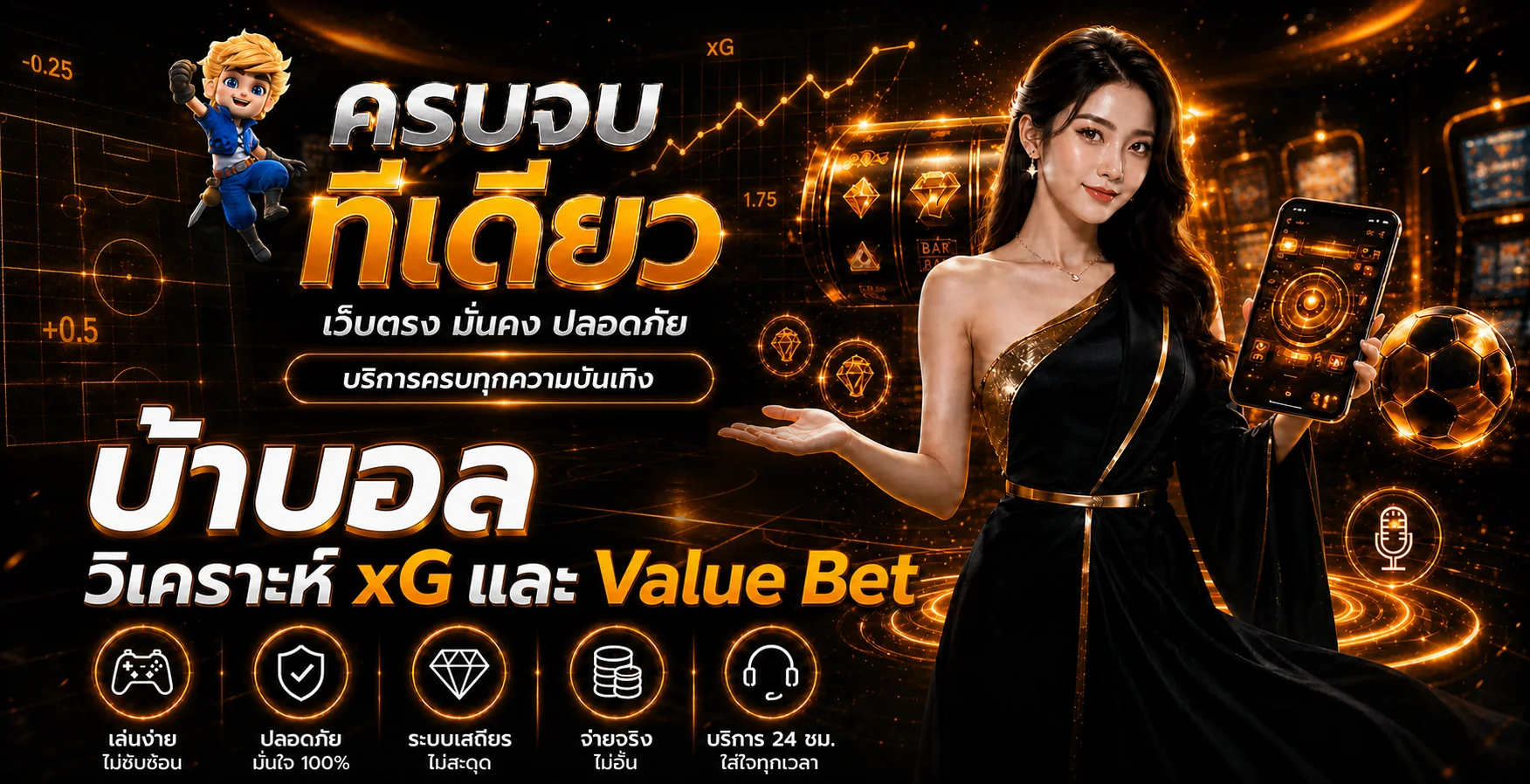 บ้าบอล | วิเคราะห์ xG แฮนดิแคป และ Value Bet